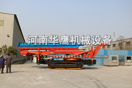 履帶式高空壓瓦設備